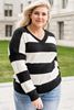 Picture of PLUS SIZE V NECK LOOSE SWEATER